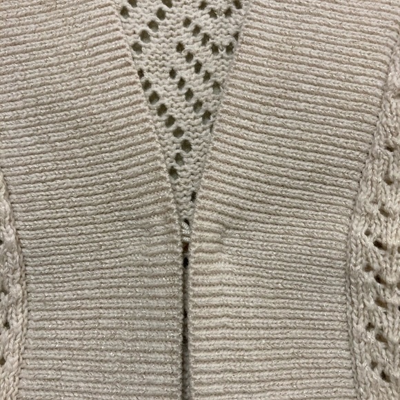 👡 CJ Banks Plus 👡 Size Open Front Sweater - Picture 4 of 9